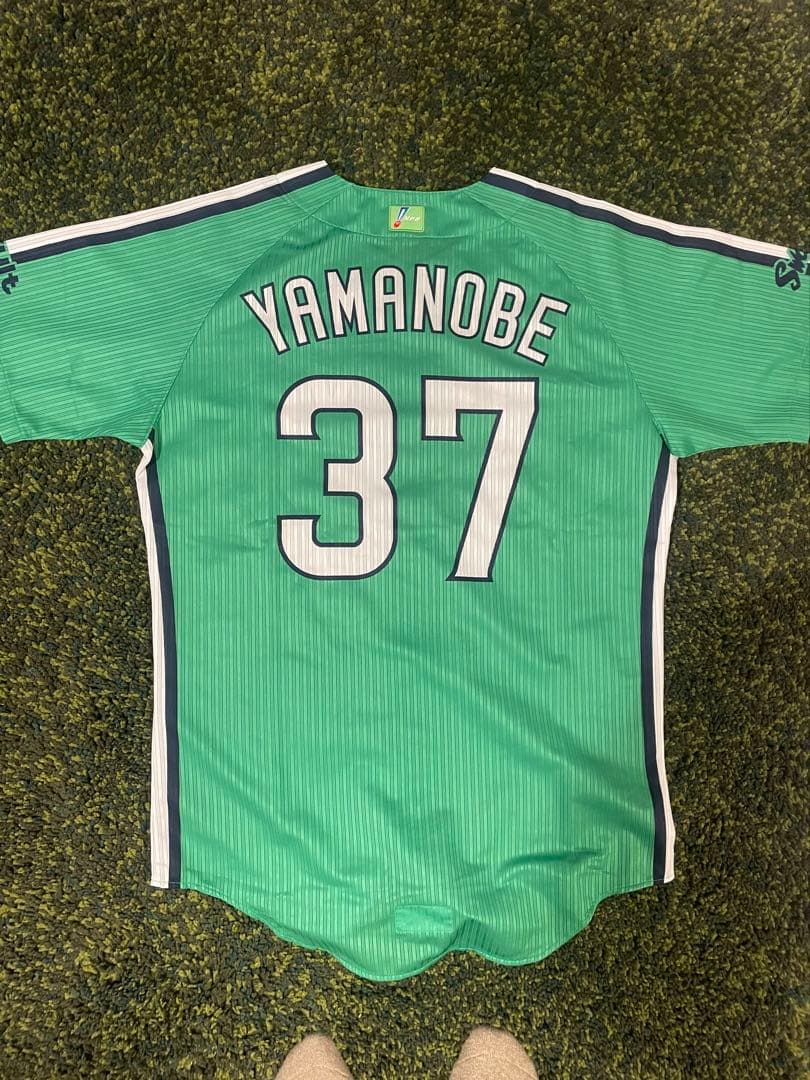 ヤクルトスワローズ　山野辺選手　実使用ユニホーム