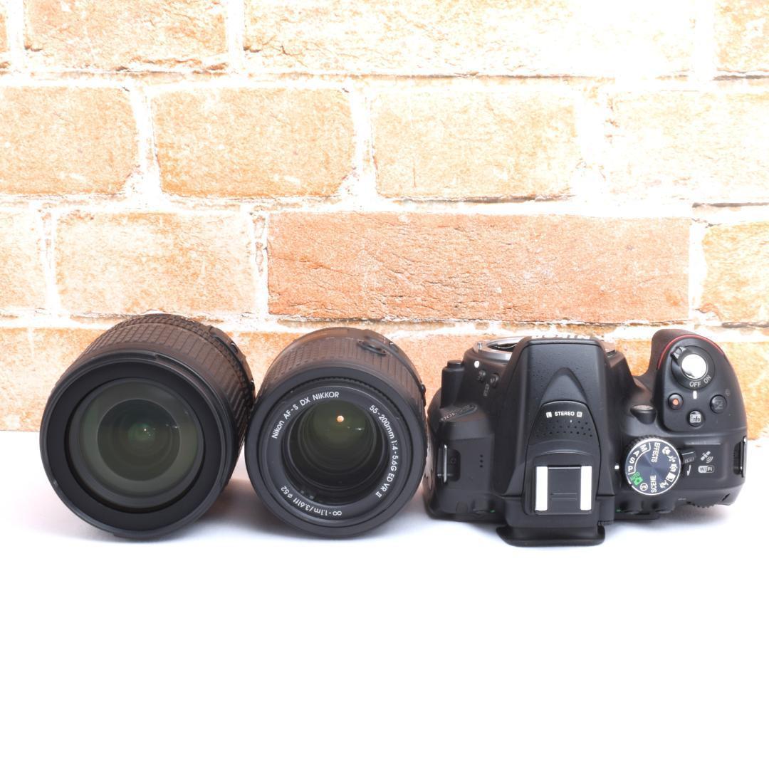Wi-Fi搭載&超高画質✨Nikon ニコン D5300✨望遠レンズセット