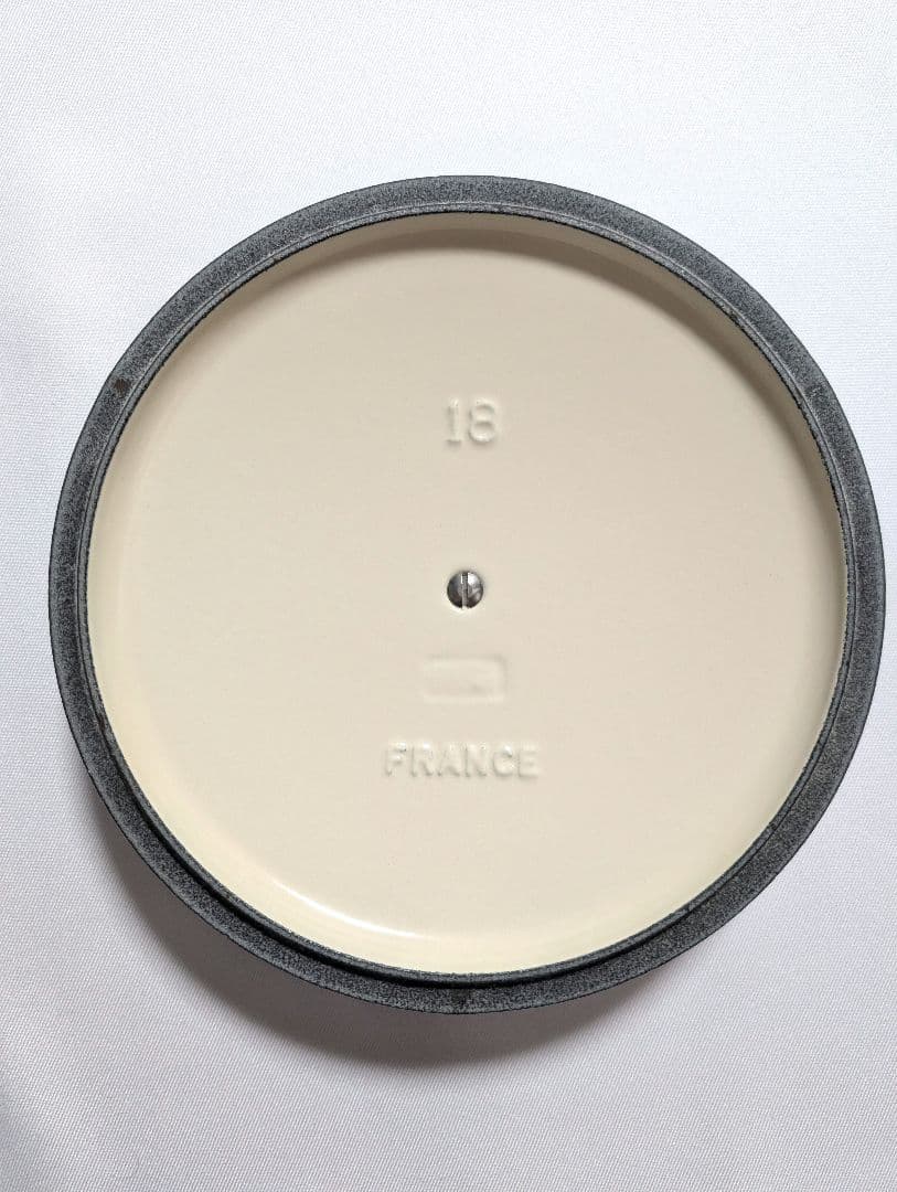 ★極美品★ル・クルーゼ ココットロンド　鍋 シュガーブルー 18cm