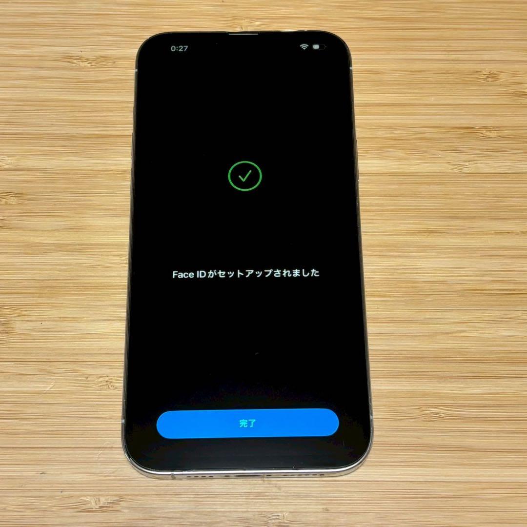 『美品』iPhone 13 PRO MAX 512GB シルバー　新品バッテリー