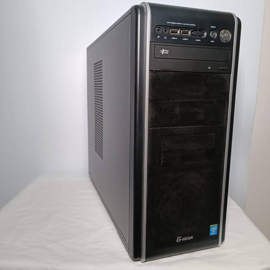 ゲーミングPC/i7/500GB/GTX1060/Office/G-GEAR
