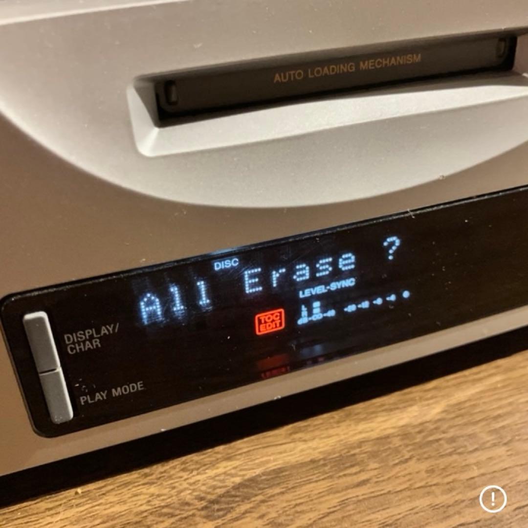 SONY MD Player プレイヤー デッキ MDS-PC1