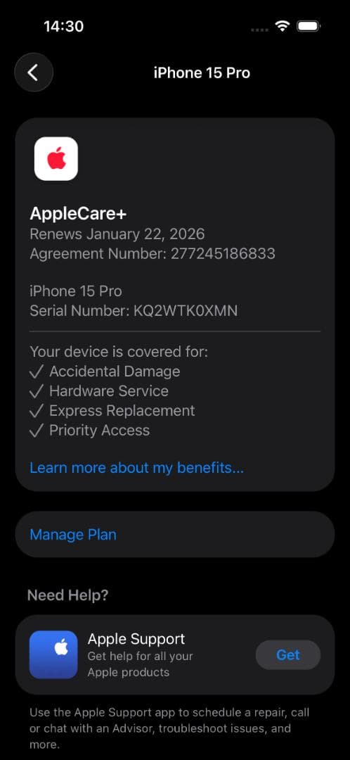 iPhone15Pro / 512GB / SIMフリー / ホワイトチタニウム