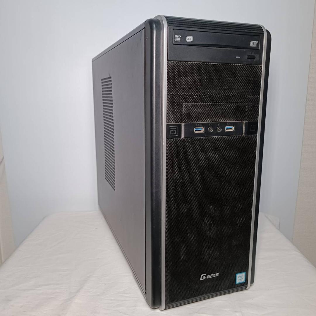 ゲーミングPC/i7 7700/500GB/GTX1080/G-GEAR