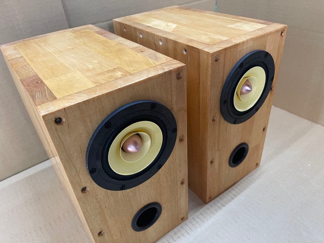 wooden5バスレフバックロード　自作スピーカー