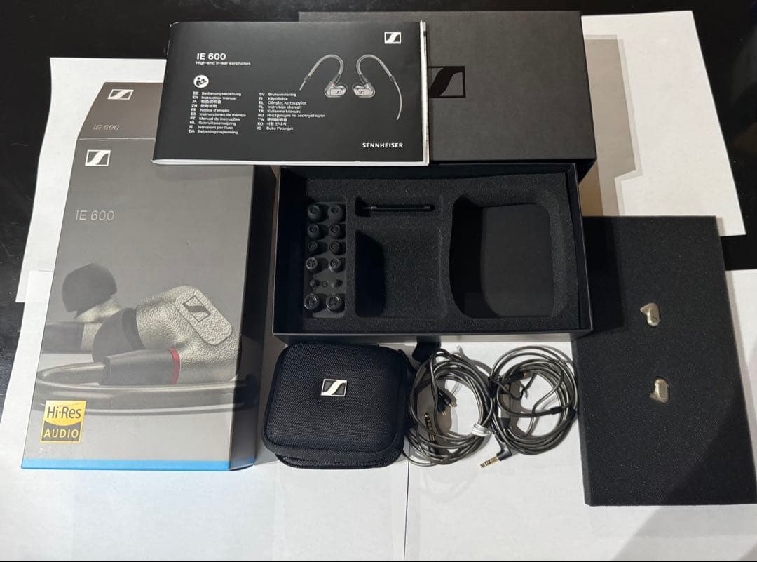 Sennheiser IE 600 右から音が出ません。　ジャンク　最終価格