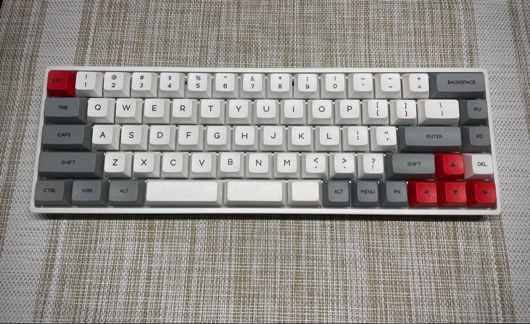 パテ+テープMOD SKYLOONG 自作キーボード
