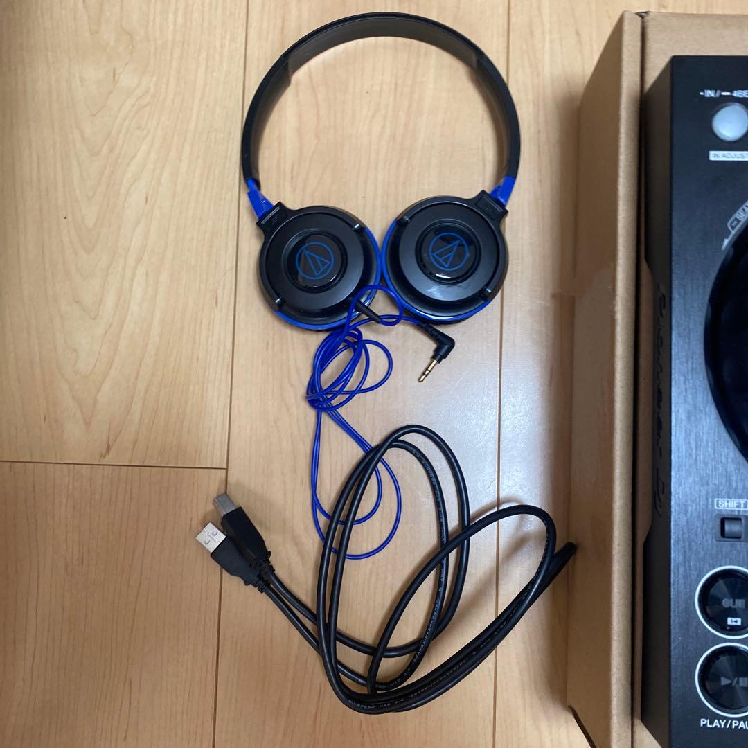 DDJ-400 DJコントローラー ヘッドフォン付き