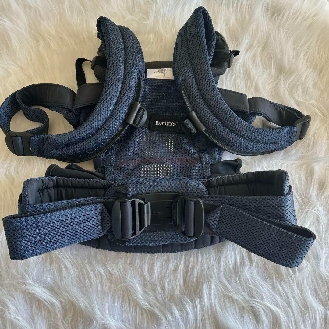 美品 ベビービョルン ハーモニー BABYBJORN 抱っこ紐 ネイビー ブルー