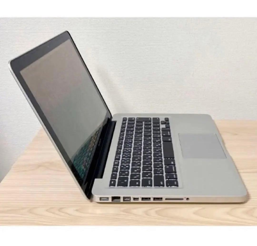 MacBookPro 13インチ【新品SSD(取付済)】充電器付き