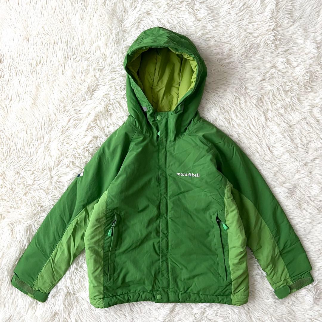 【美品】mont-bell モンベル ウェア 130 上下セット キッズ