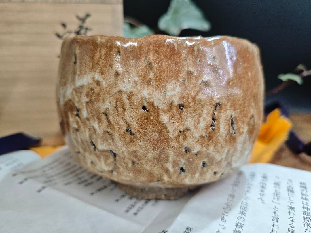 萩 窯変茶碗 作家物 名工 喜村皓司 唐泊山窯A025