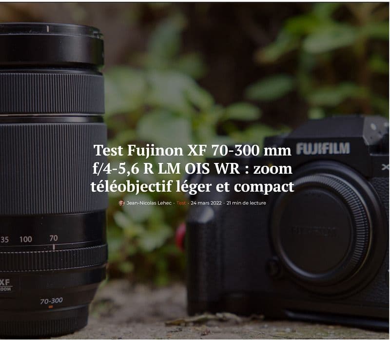 新品　フジノンレンズ XF70-300mmF4-5.6 R LM OIS WR