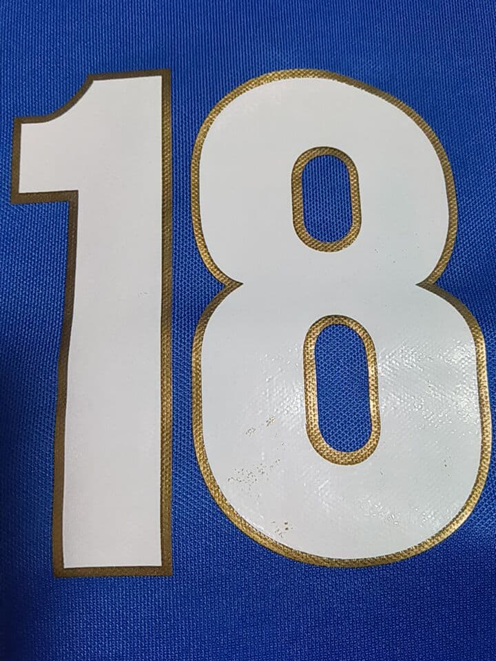 イタリア代表　96-98 バッジョ　18番　当時物　美品　正規品