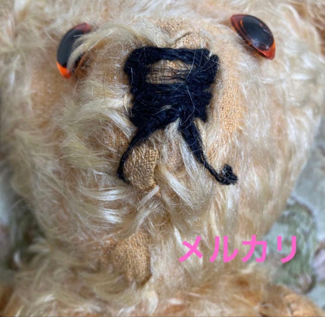 アンティークベア　teddy bear イギリス　モヘア