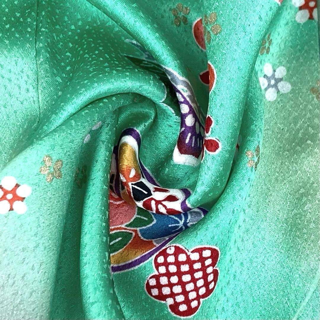 【着物と帯 時流】O2456ys◇七五三 3才女の子着物&被布コート正絹 未使用