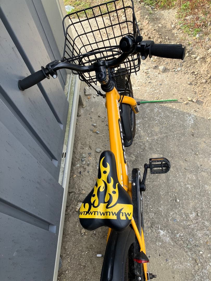 手渡しのみ販売！RAISE ADVANCE 子供用自転車 イエロー14インチ