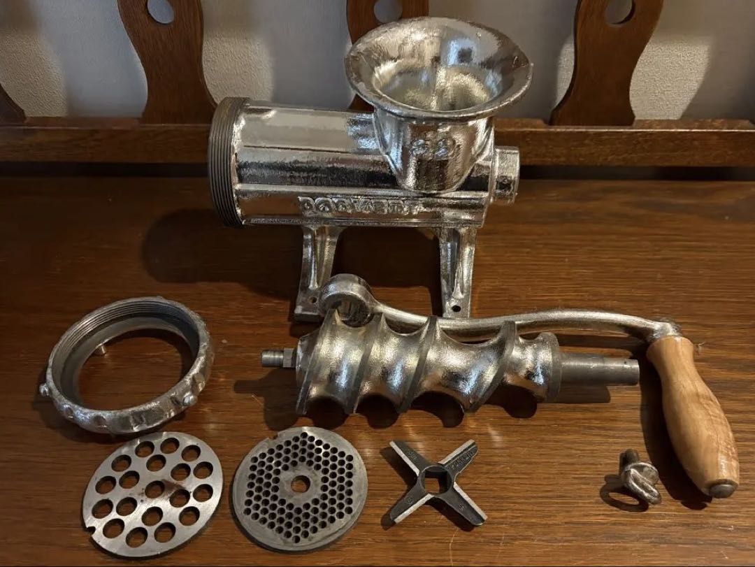 Porkert ポーカート ミートミンサー　 手動据置型 No.22