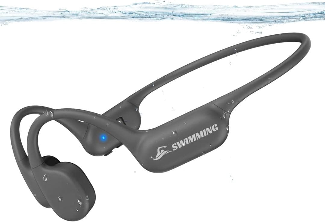 骨伝導イヤホン bluetooth 5.4 水泳 IP68完全防水 32GB