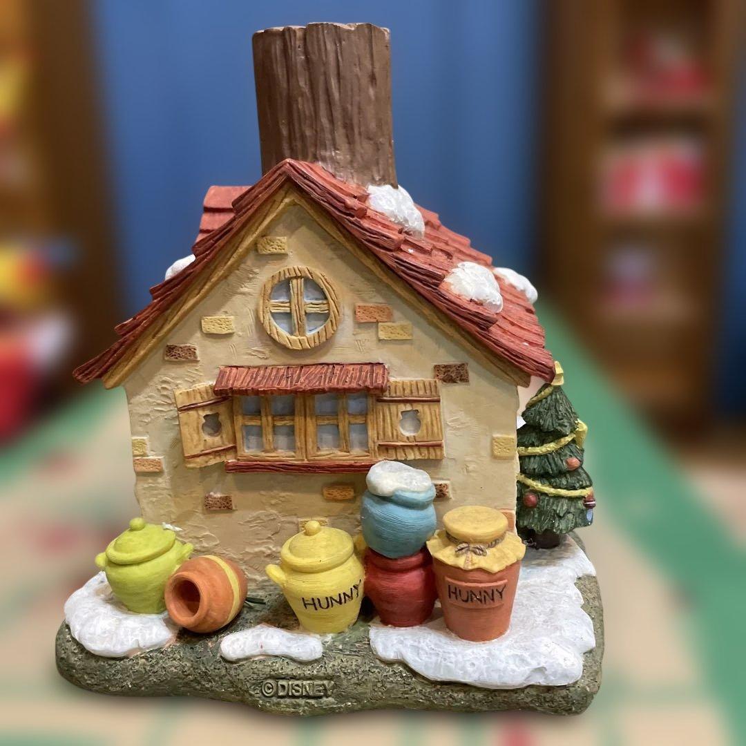 くまのプーさん クリスマス 森のおうちと大きなツリー　リース　スノーグローブ
