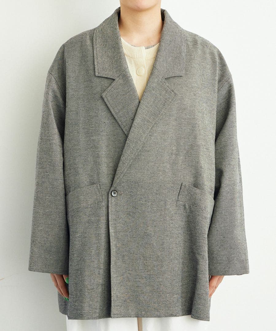 buoybuoy ブイ POP TWEED PAPA W-ジャケット