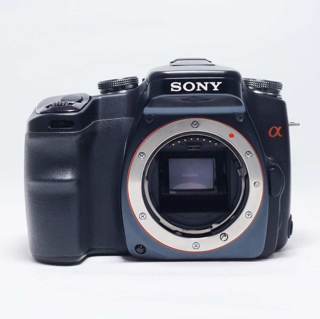 動作確認済 美品 SONY DSLR-A100 α100 18-55mm レンズ