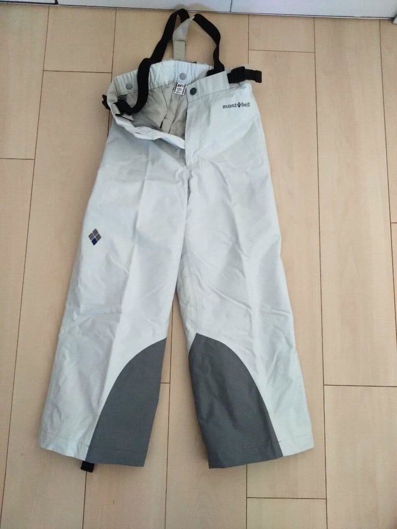 mont-bell キッズスキーウェア 120cm ジャケット・パンツセット