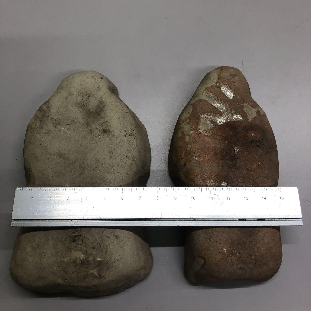 骨董　菓子型　陶器製　大正レトロ
