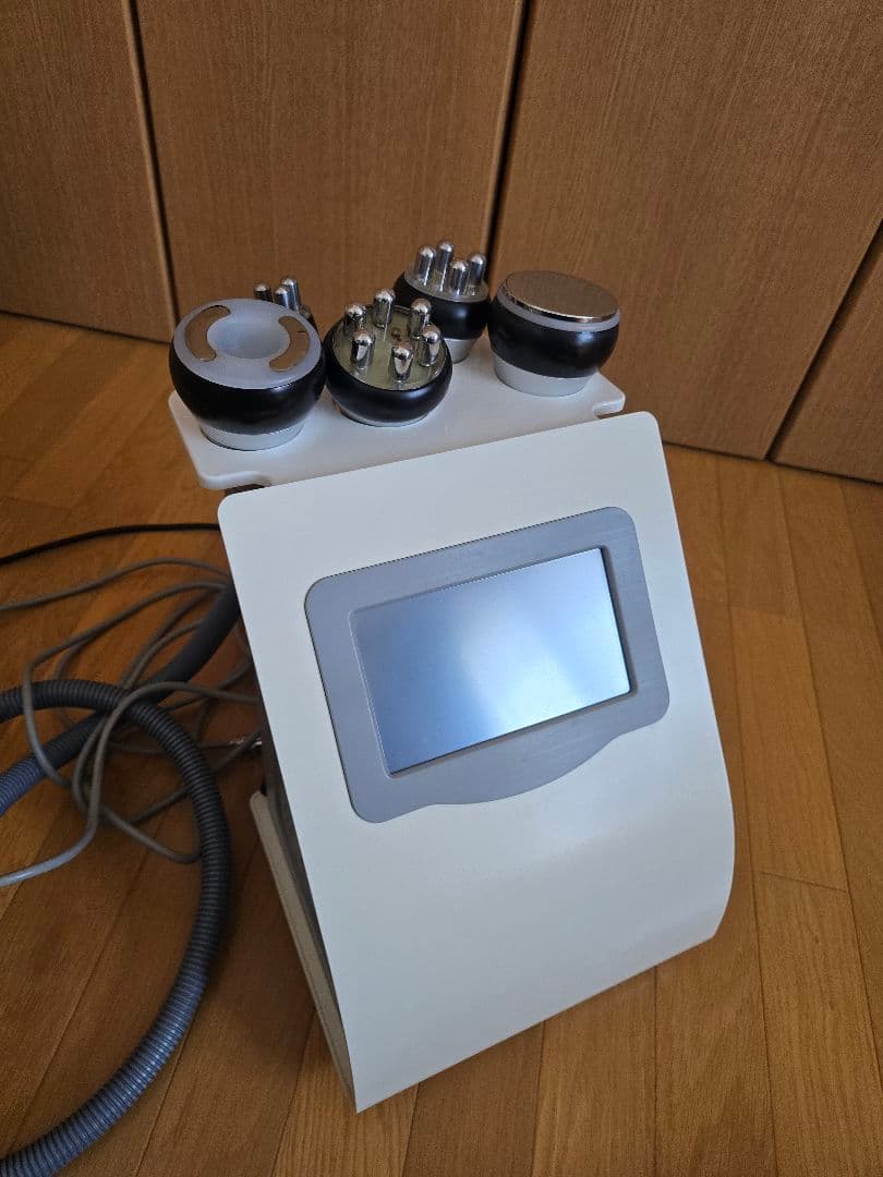 家庭用40KHzキャビテーション+ラジオ波+バキューム美容機器 ジェル付き
