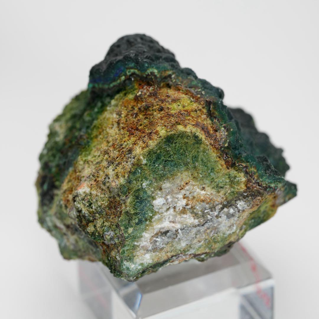 【ポコポコした結晶】クリソコーラ メキシコ産 54×50×42mm
