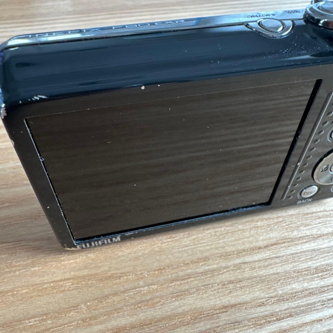 動作品 FUJIFILM FinePix F80EXR デジタルカメラ ブラック
