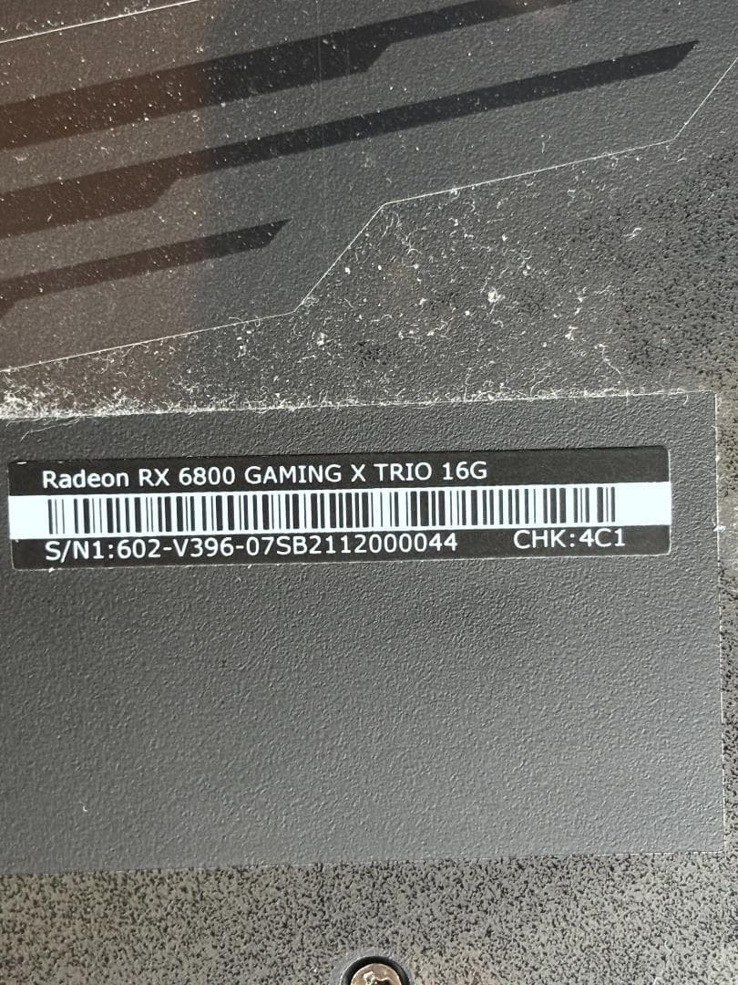 グラフィックボード・グラボ・ビデオカード MSI AMD Radeon RX 6800 16GB