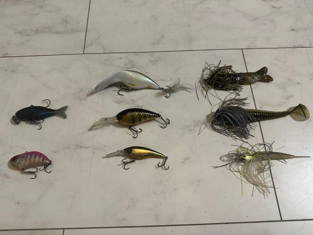 希少ルアーお得セット ブラックバス イマカツ レイド ハイドアップ ガンクラフト