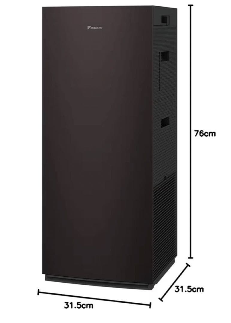 DAIKIN 空気清浄機 黒　(機種:MCK70Z-T)