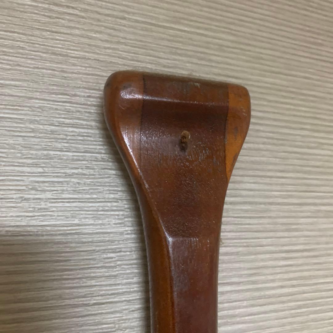 アンティークHawaiiカヌーのオヒア材パドルウオール2本set