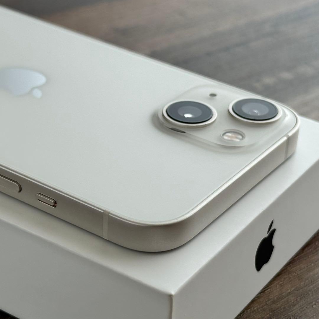 【☆極美品☆】iPhone13 本体 Starlight 128GB