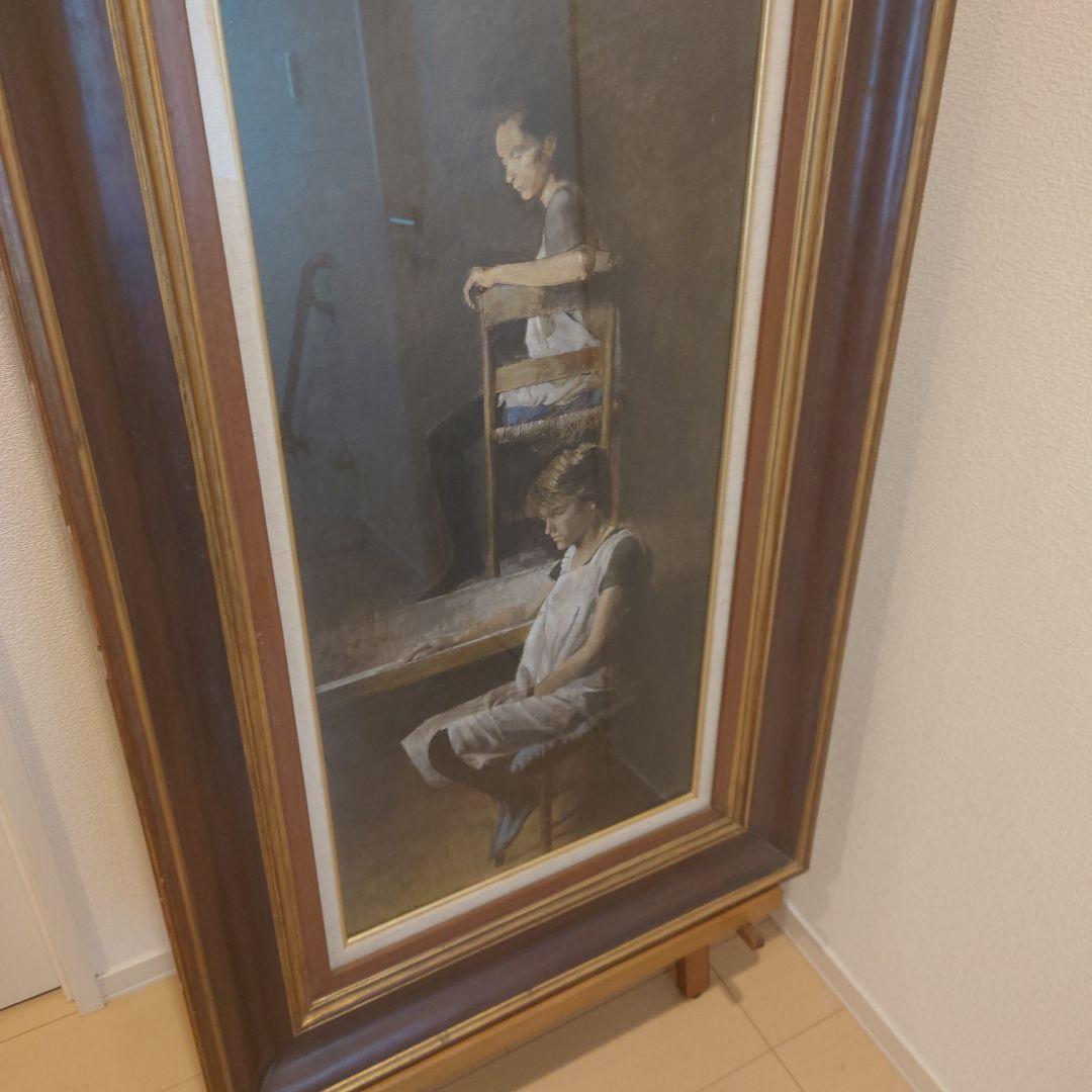 絵画 油絵  ジョルジョ・スカルコ
