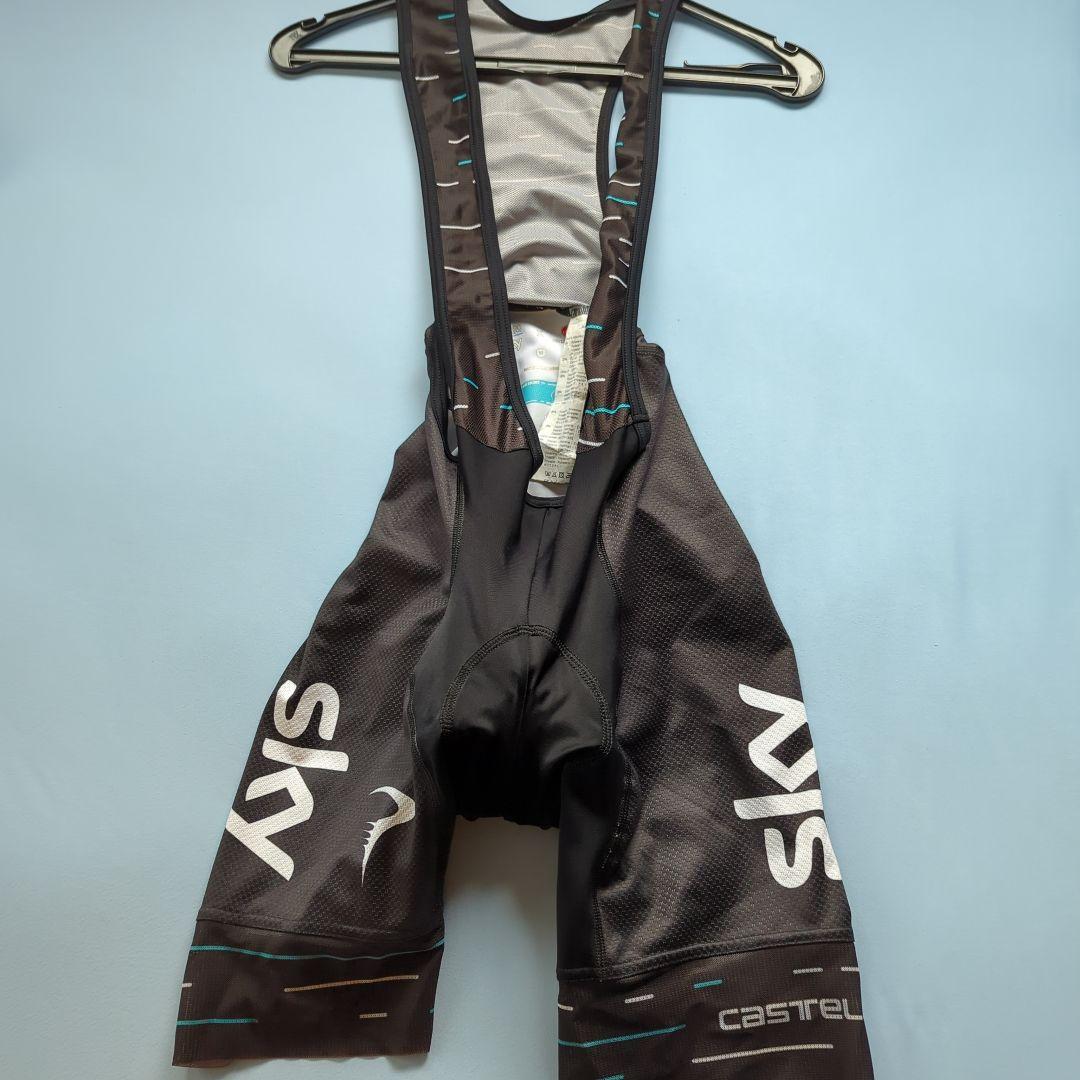 Team Sky サイクルジャージ M 黒 UCIワールドツアー