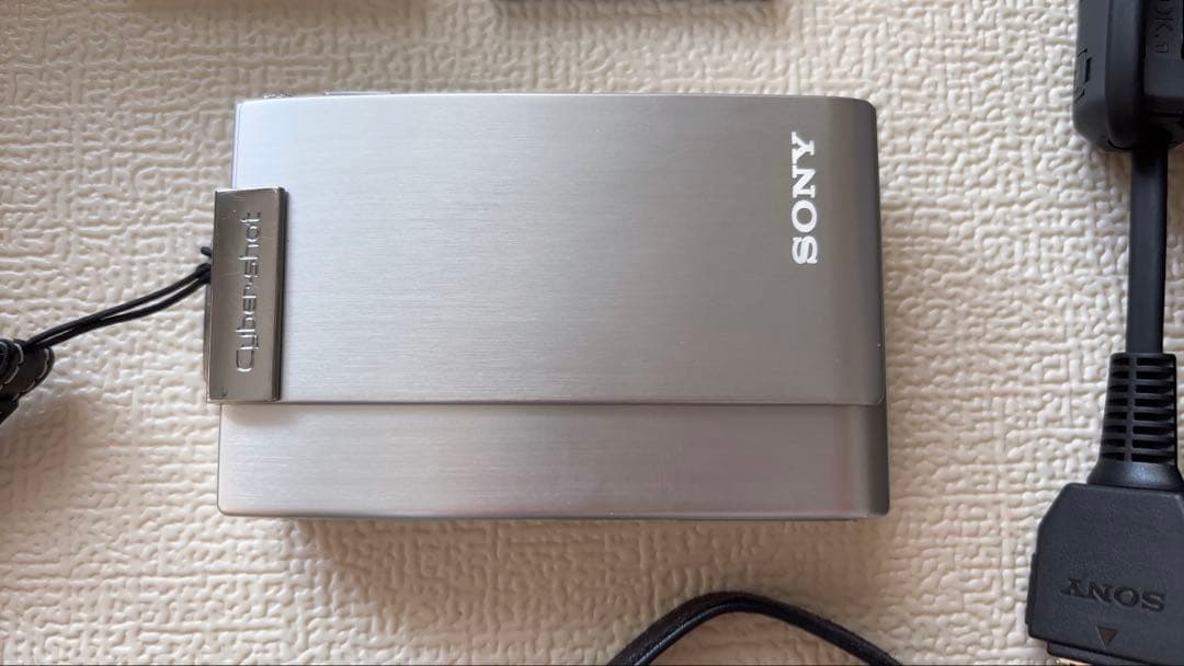超美品 サイバーショット DSC-T200 デジカメ シルバー