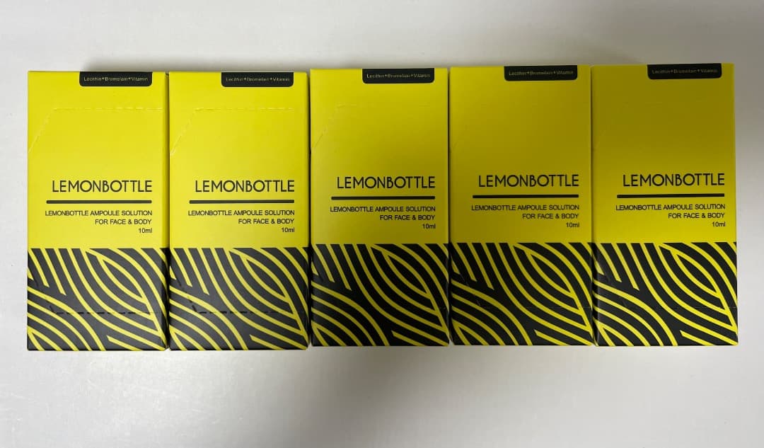 リピーター【即日発送】韓国で話題レモンボトル10ml 箱無し