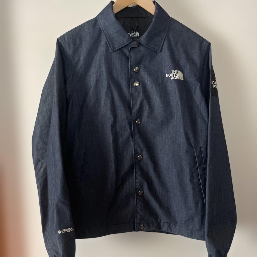 ノースフェイス デニム コーチジャケット GORE.TEX サイズS