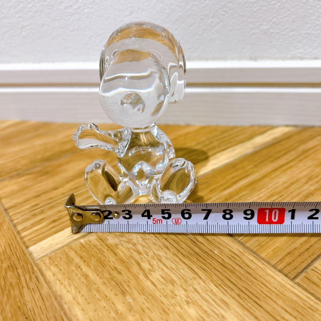 バカラ　Baccarat　SNOOPY フィギュリン ウェルカム スヌーピー