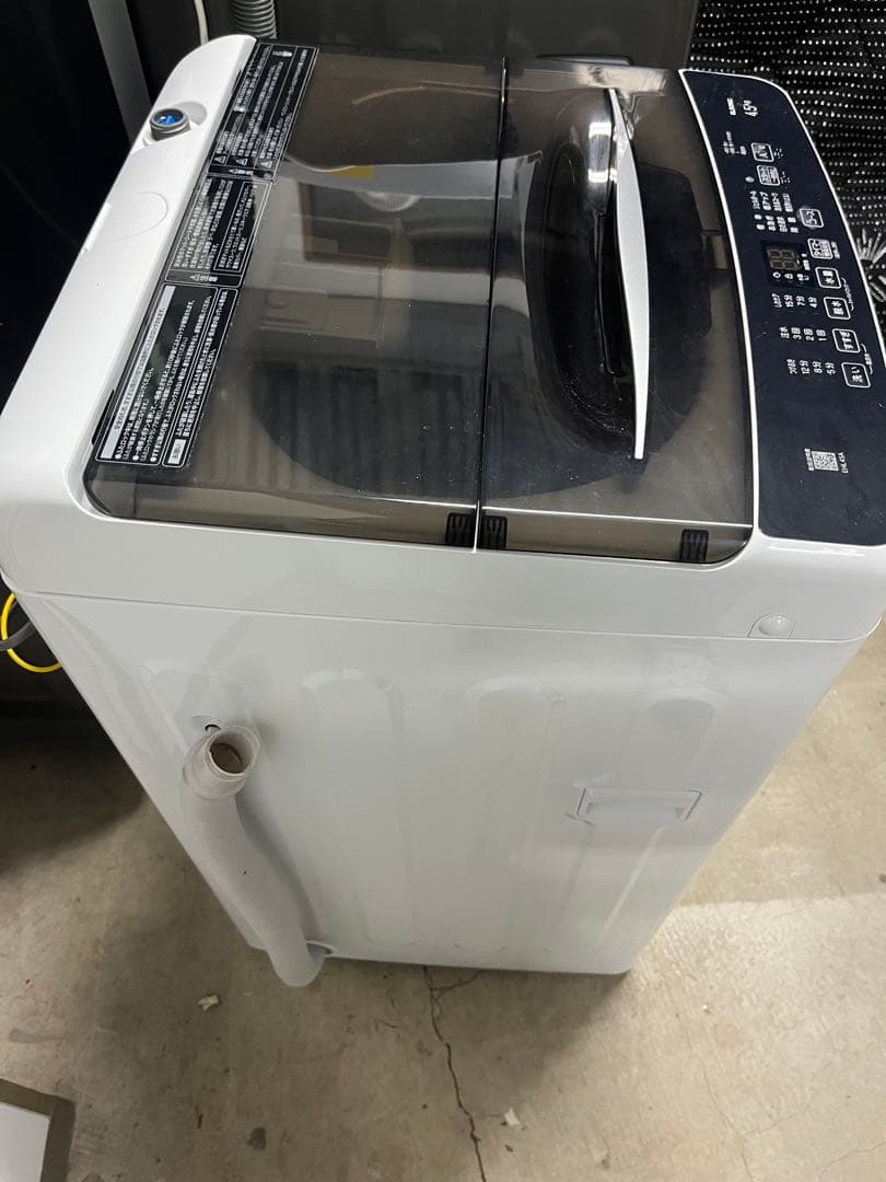 2023年製 ELSONIC 全自動洗濯機EHL45A 4.5kg一人暮らし用T