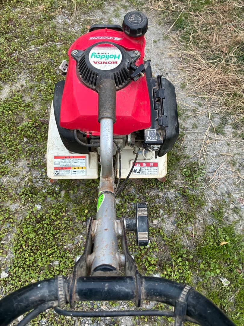 ホンダFG201H Holiday 4 ストローク 耕運機 赤　動作確認済み
