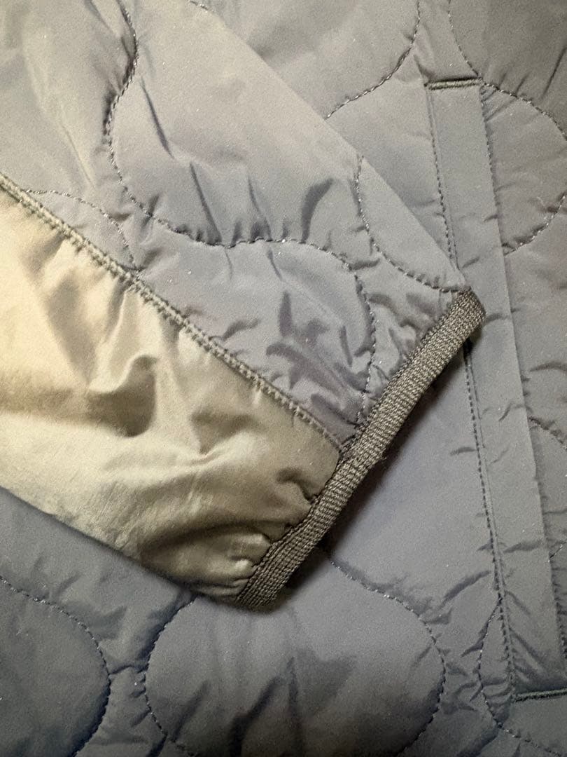 BEAMSGOLFORANGELABELウェーブキルトパデッドストレッチブルゾン