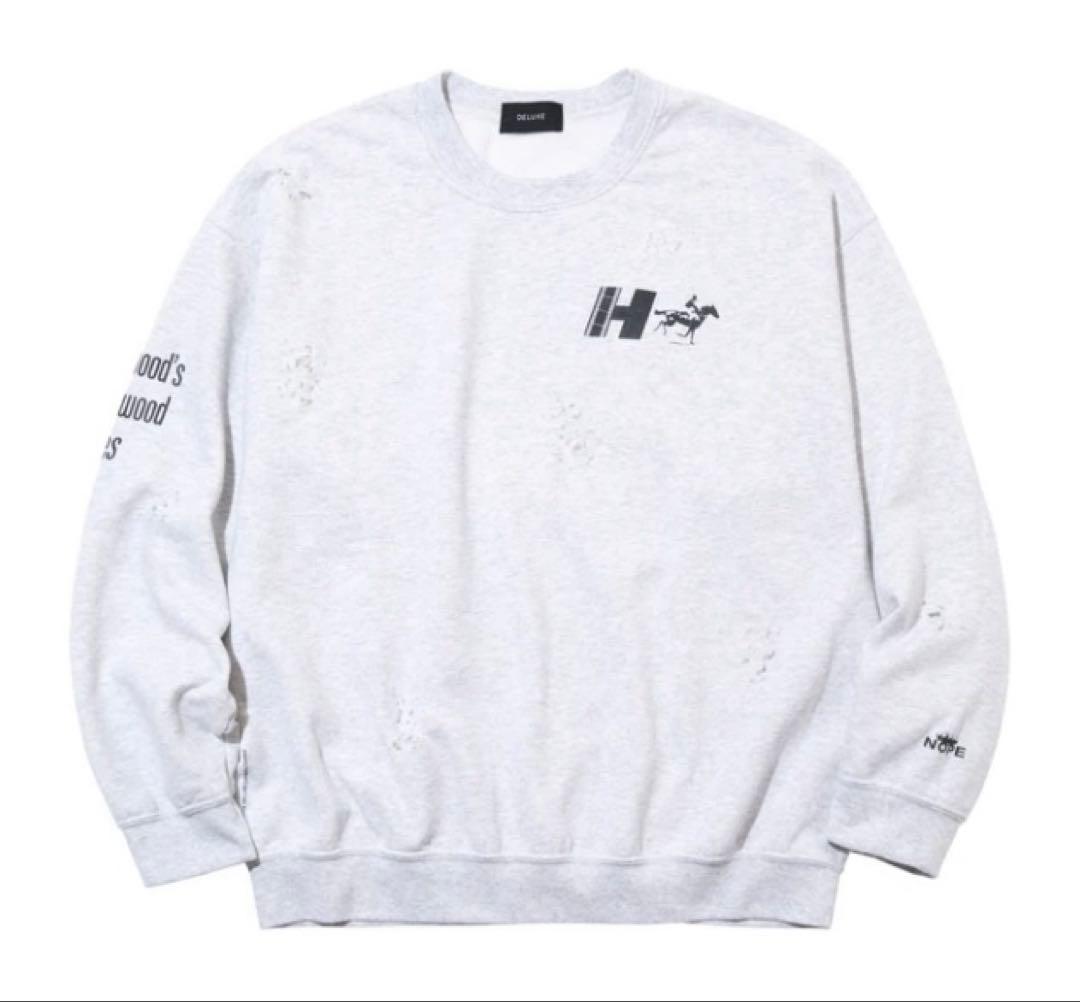 NOPE x DELUXE CREW \"GRAY\" Lサイズ