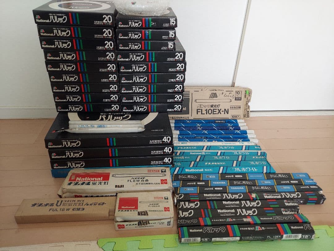 ★蛍光管纏めて 72本／丸管＆直管【Panasonic他】※閉店電気店◎手渡歓迎