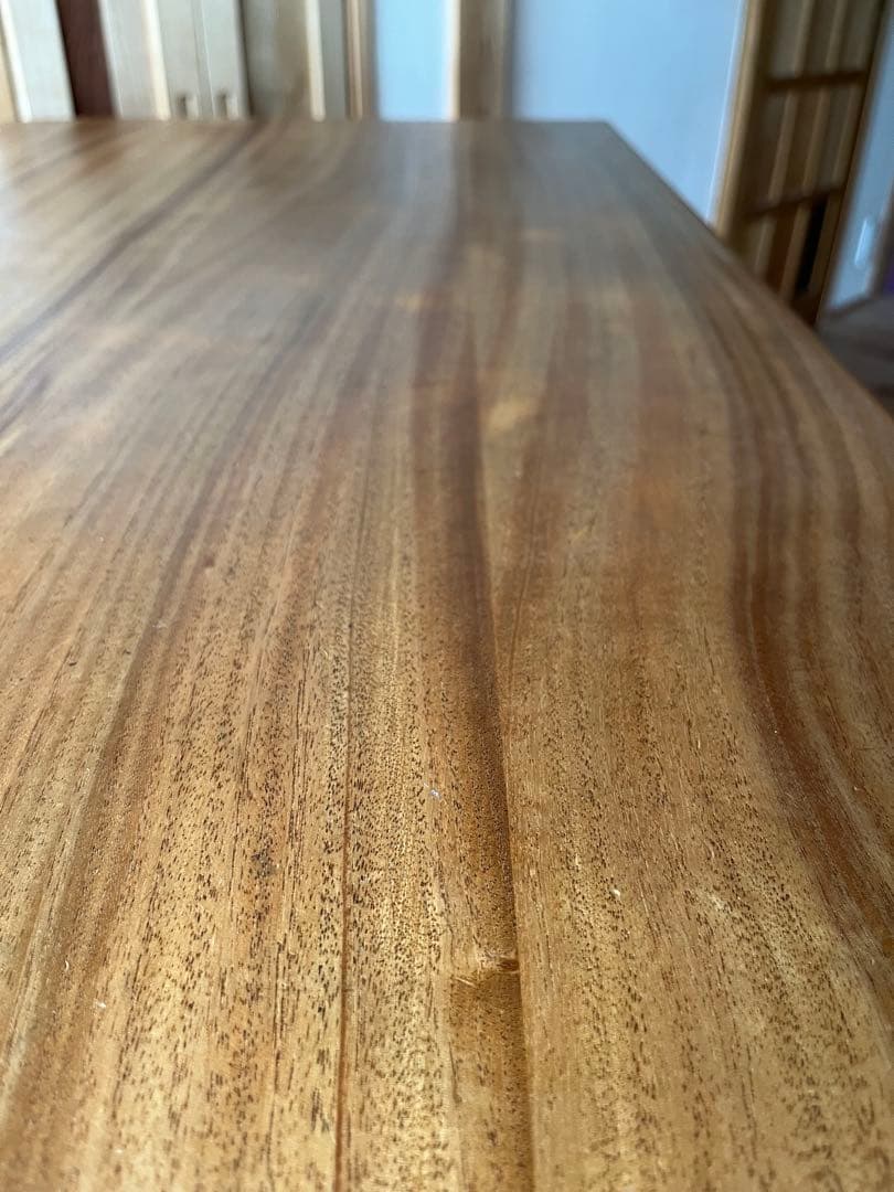 に*ろ様 楠 天然無垢 デスク 学習机 橋詰家具製 ラスク 110cm 最後の一