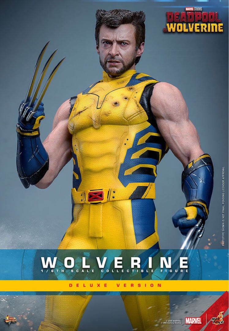 デラックス版 ウルヴァリン フィギュア hottoys ホットトイズ