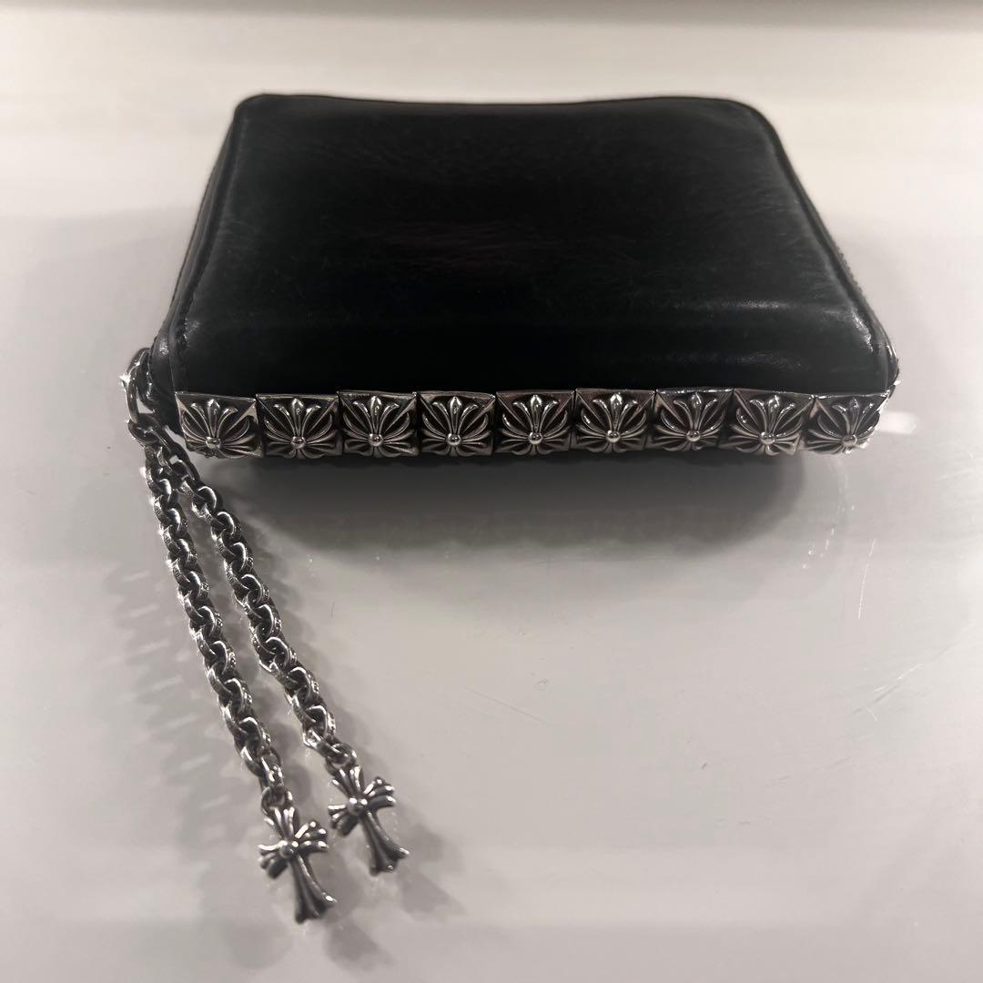 ★直営店購入正規品★クロムハーツ 3サイドジップ ピラミッド ウォレット 財布